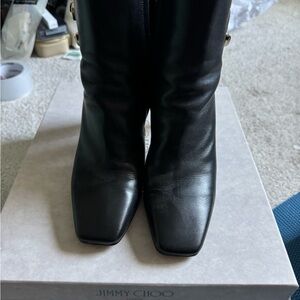 Jimmy Choo minori  Black Heeled Boots